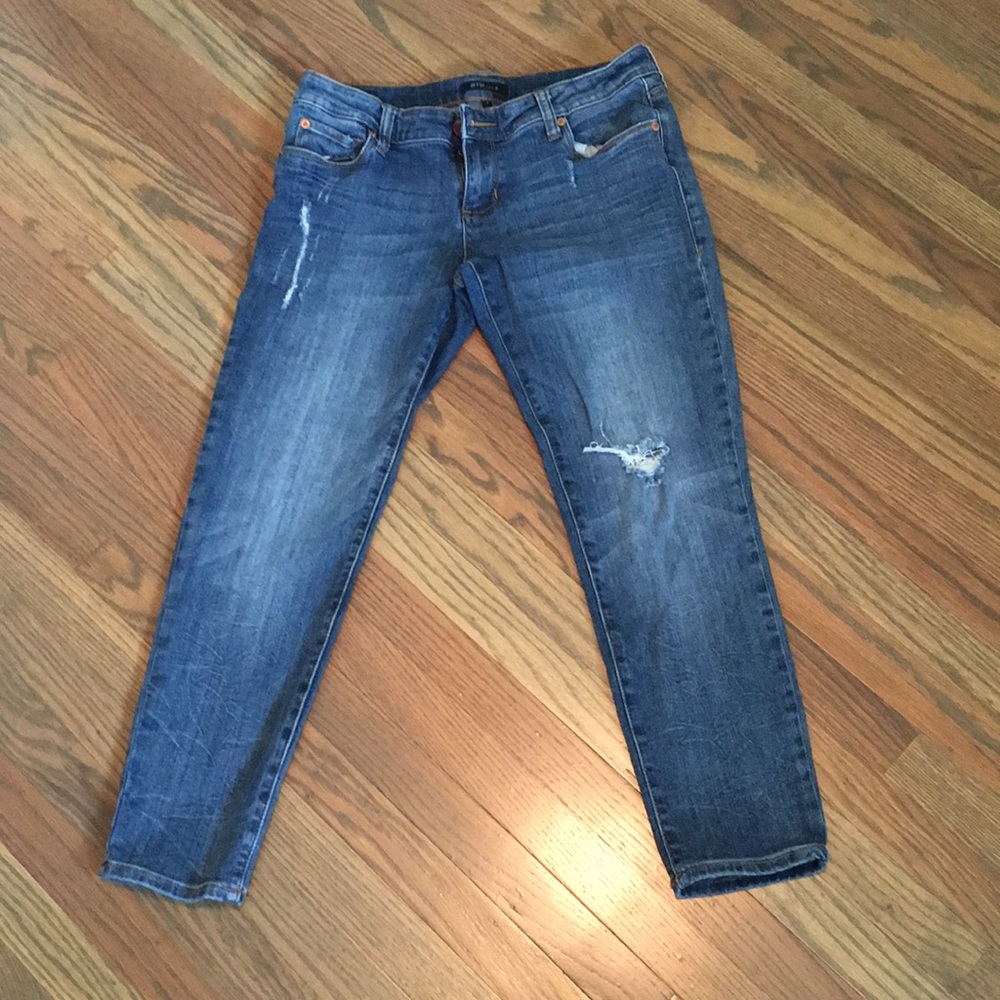 Petite, skinny jeans